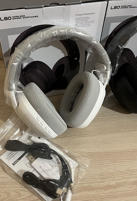 Новые беспроводные наушники smailwolf l80 для (пк,ps) Харьков - изображение 3