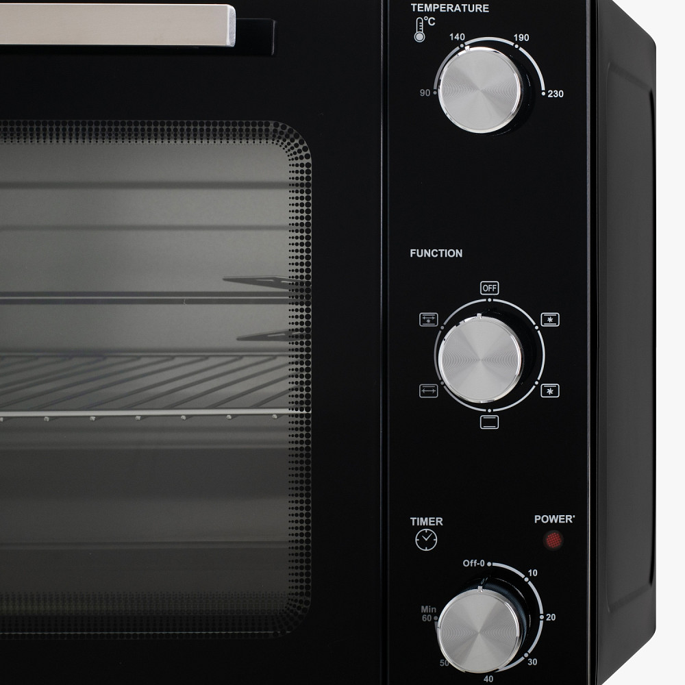 Електрична піч Adler AD 6025 1500Вт/ 35л /електроплита/ механічне керування/чорна Вінниця - фото 9