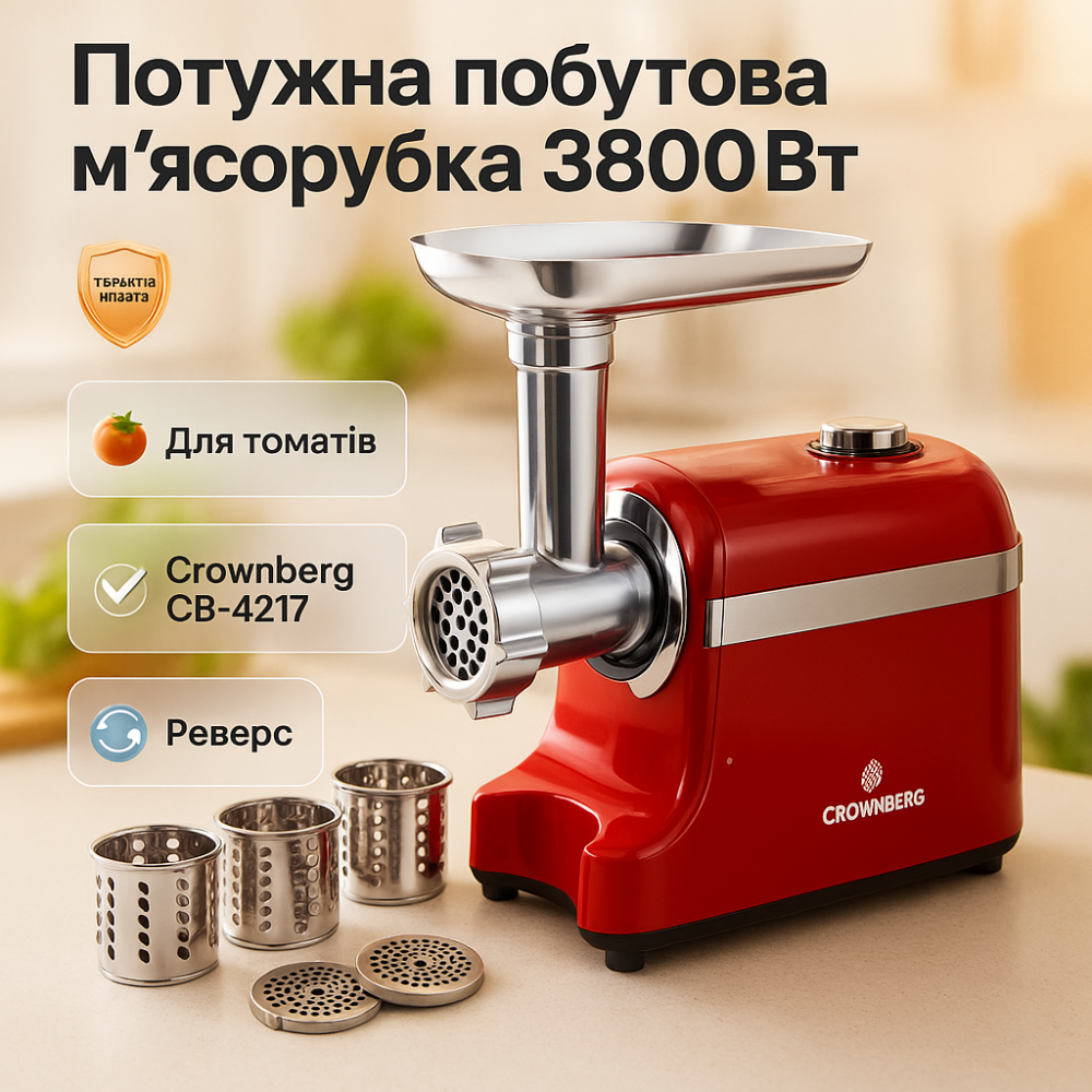 Электрическая мясорубка 2500, Мясорубки шнековые, Электромясорубка бюджетная, Мини мясорубки NR-33 Львов - изображение 14