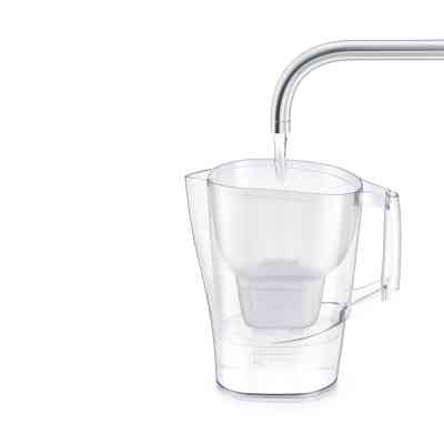 Фільтр-глечик Brita Aluna Memo MXPro 2.4л (1.4л очищеної води) з фільтр-картриджем 3шт, білий (1053054) Вінниця
