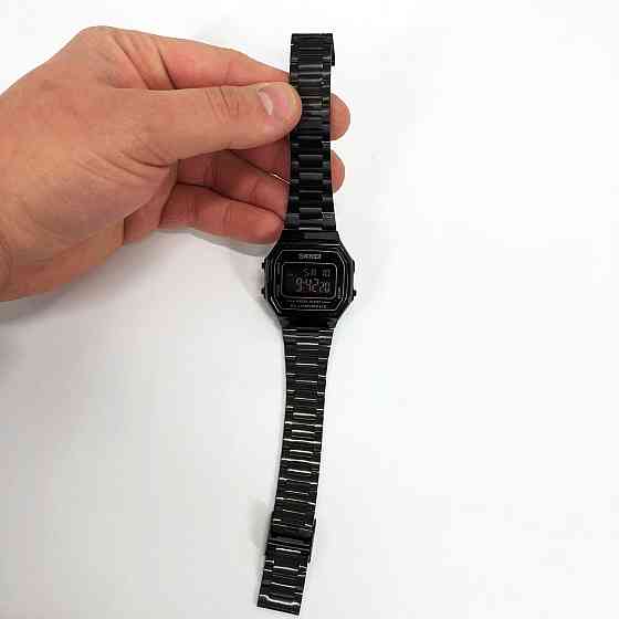 Годинник retro vintage SKMEI 1647BK, Старовинні чоловічі годинники, Годинник квадратний Ретро KM-77 Івано-Франківськ