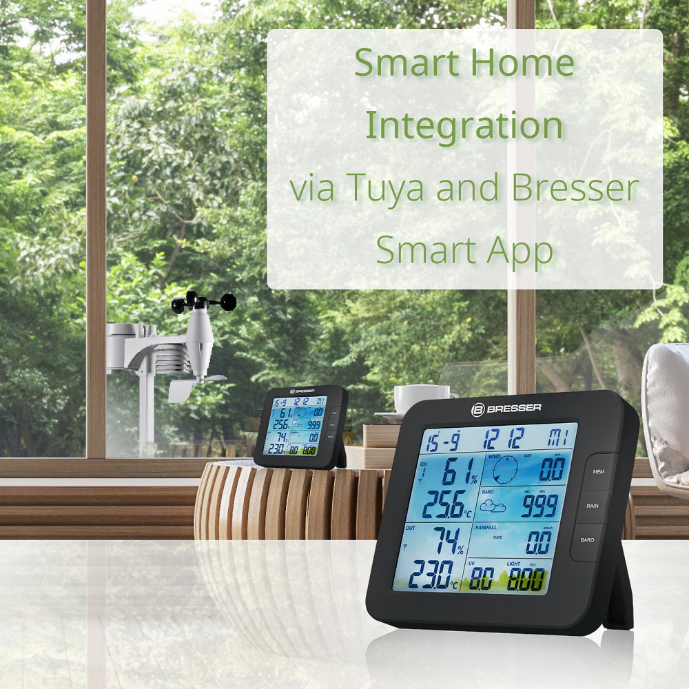 Метеостанция Bresser Smart Home 7-in-1 Weather Center ClimateConnect (7003600CM3000) Киев - изображение 6
