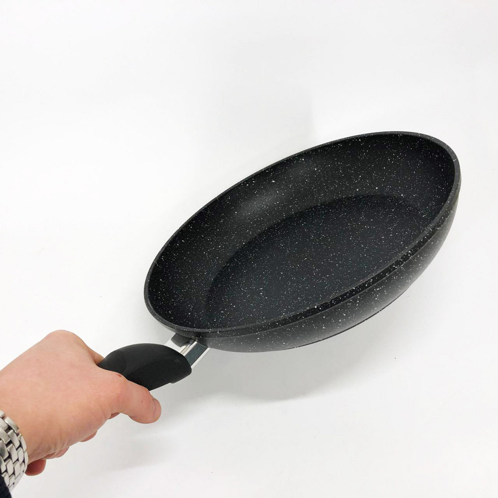 Сковорода с ручкой алюминий UNIQUE UN-5137 28 см, Сковорода для запекания в духовке UC-63 Львов - изображение 4