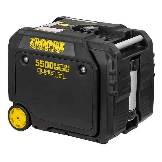 Двопаливний інверторний генератор champion закритого типу 5500вт Київ