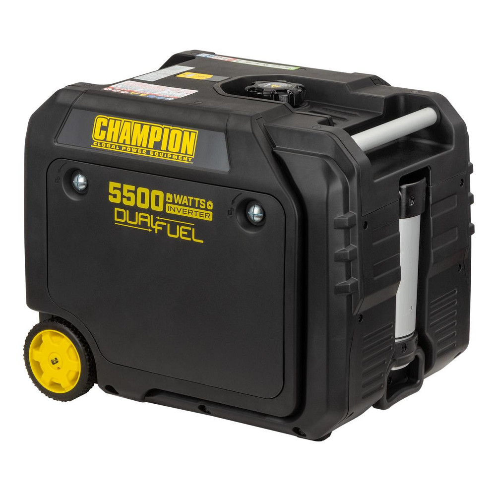 Двопаливний інверторний генератор champion закритого типу 5500вт Київ - фото 4
