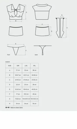 Еротичний костюм студентки Obsessive Student 4 pcs costume S/M, топ, спідниця, стринги, гольфи Львів