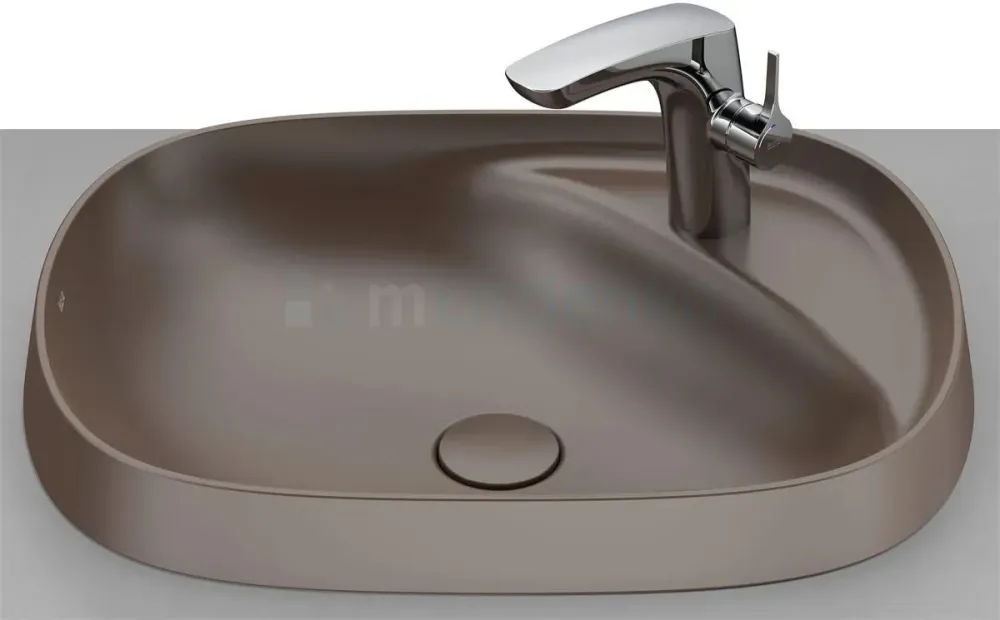 Раковина  Roca Beyond 58,5X45Cm Cafe A3270B6660 Киев - изображение 1