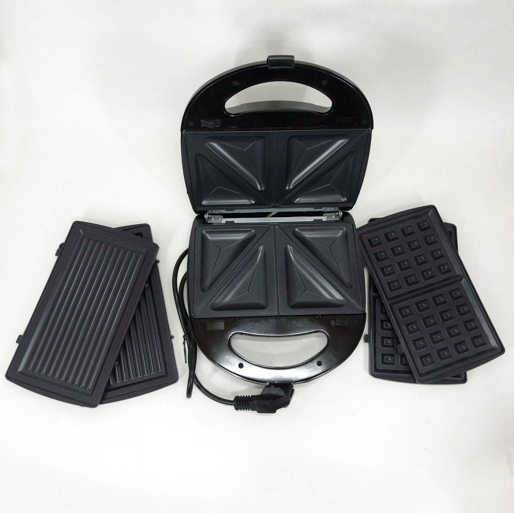 Электрический гриль с поддоном, Гриль электрический многофункциональный барбекю универсальный OW-56 Львов - изображение 15