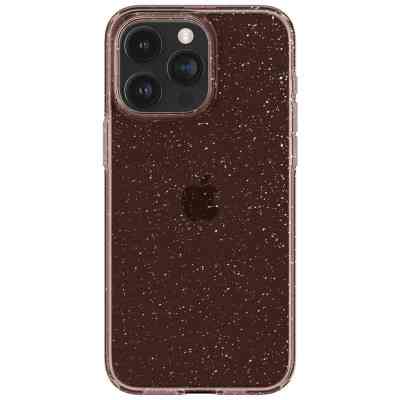Чехол для мобильного телефона Spigen Apple iPhone 15 Pro Liquid Crystal Glitter Rose Quartz (ACS06702) Винница