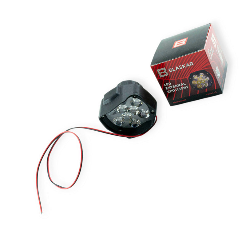 Фара LED овал 80х68 (Дм Ш) CREE, лінза L5 15W додаткова Мукачево - фото 1