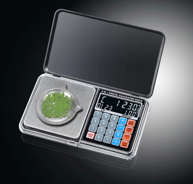 Ювелирные весы DP-01 1000г /0.1г (со встроенным калькулятором) Винница - изображение 5