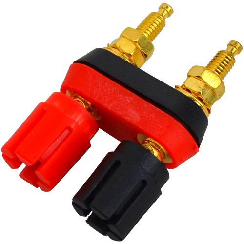 Гніздо акустичне Banan, подвійне, монтажне на панелі, пластик (Тип2) Полтава - фото 1