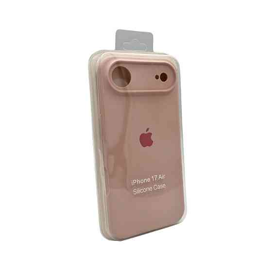 Чохол для смартфона Silicone Full Case AA Camera Protect for Apple iPhone 17 Air 15,Pink Sand Київ