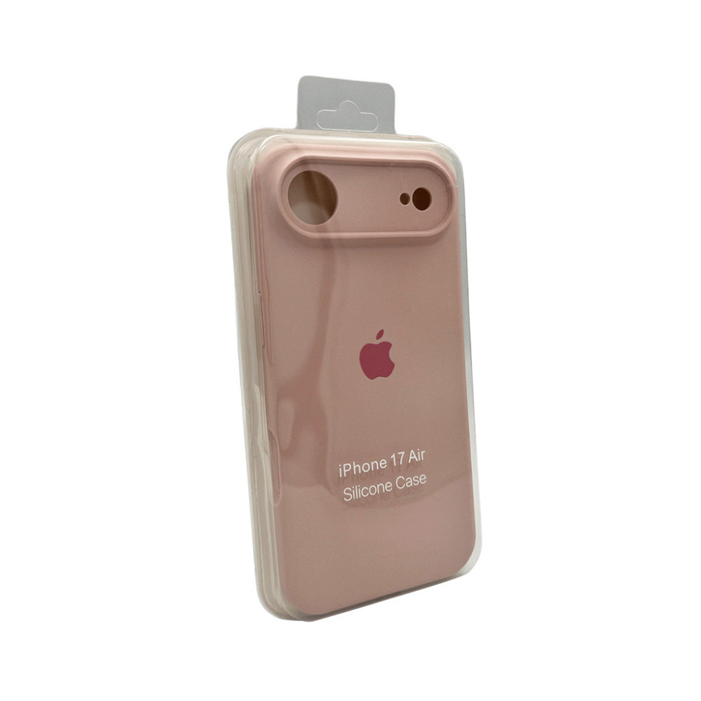 Чохол для смартфона Silicone Full Case AA Camera Protect for Apple iPhone 17 Air 15,Pink Sand Київ - фото 2