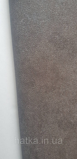 Шпалери вініл на флізеліні гарячого тиснення DUKA Selective 1.06x10 під штукатурку структурні щільні чорні 23833-4 Київ - фото 2