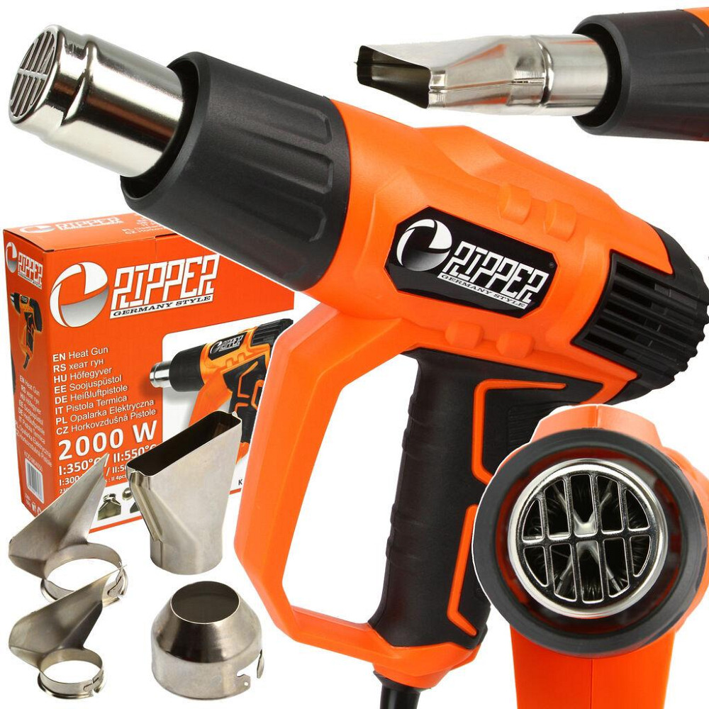 Строительный Фен 2 режима работы Mar-Pol (M04050) Мощность 2000 Вт Нововолынск - изображение 1