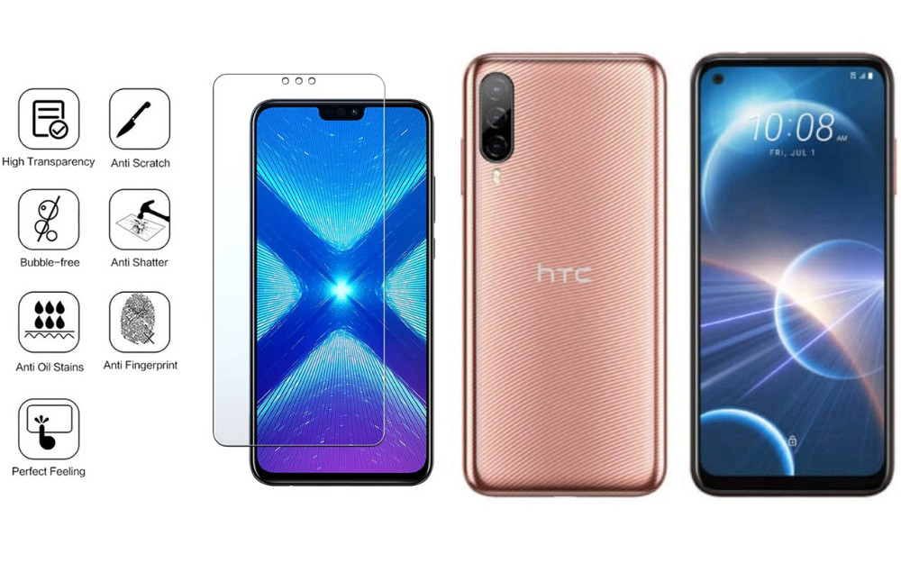 Защитное стекло NeoGlass для HTC Desire 22 Pro 5G – ультрапрозрачное и устойчивое Киев - изображение 4