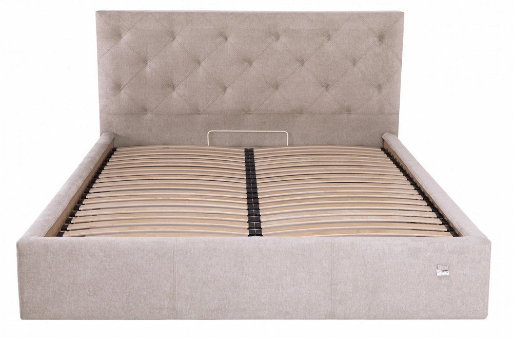 Ліжко Bristol VIP 140 х 190 см Місті Mocco З додатковою металевою цільнозварною рамою Мокко Київ - фото 11