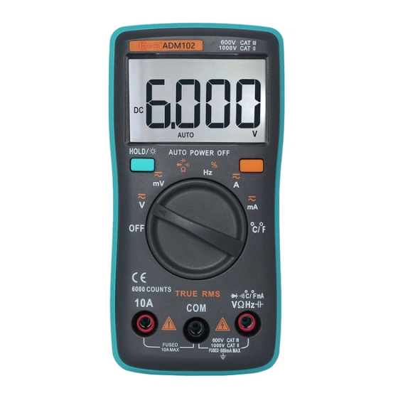 Мультиметр тестер Bside ZT102 (Зелений) Київ