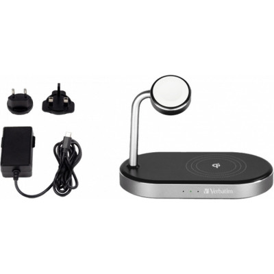Зарядное устройство Verbatim 3in1 Apple Watch and iPhone Charging Stand (49556) Винница - изображение 8