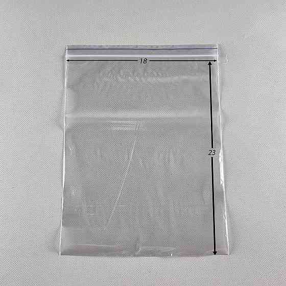Пакет із замком Zip-lock 18х23(100 шт.) (1 пачка) Харків