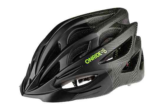 Шолом ONRIDE Mount чорний/зелений L (58-61 см) Бровари