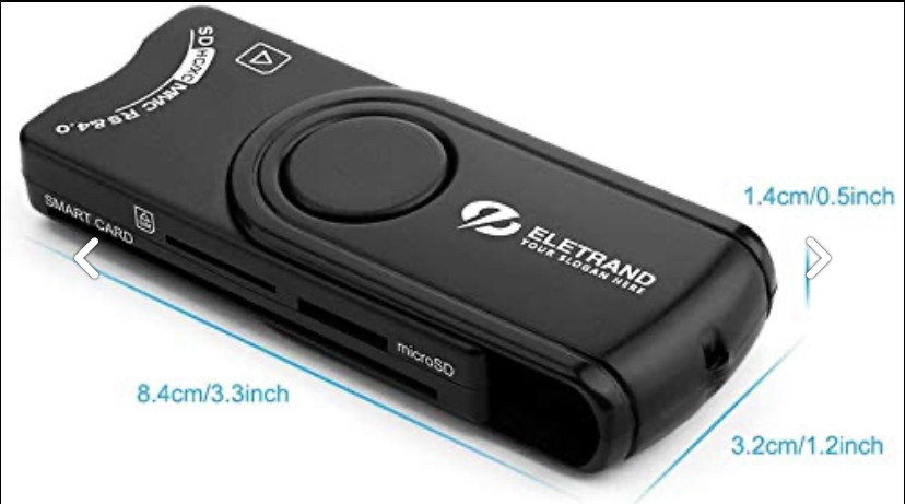 Зчитувач електронних карток і зчитувач смарт-карт Eletrand Луцьк - фото 1