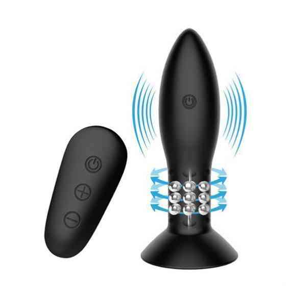 Анальна пробка - Mr.Play Rotation Beads Anal Plug Sex Aura Київ