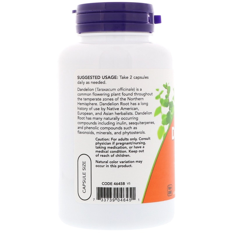 Корень одуванчика (Dandelion Root) 500 мг 100 капсул Киев - изображение 3