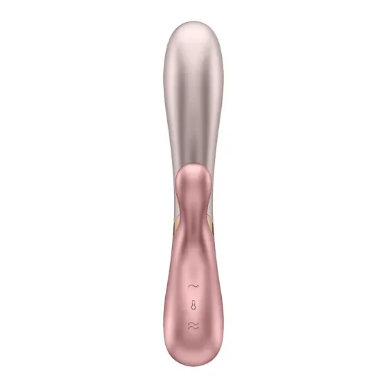 Смарт вібратор-кролик із підігрівом Satisfyer Hot Lover Pink Львів