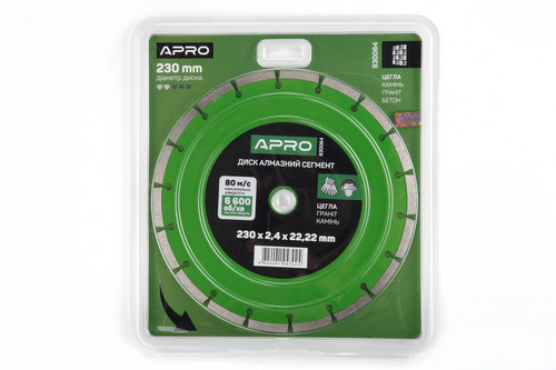 Диск відрізний для бетону 230х2.4х22.22мм (16-18%) Сегмент APRO Рівне - фото 1