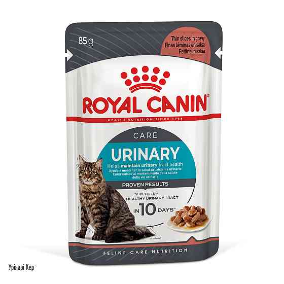 Вологий корм для дорослих котів ROYAL CANIN URINARY CARE 0.085 кг Київ