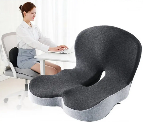 Подушка ортопедическая для сидения PS-03 Серый Винница