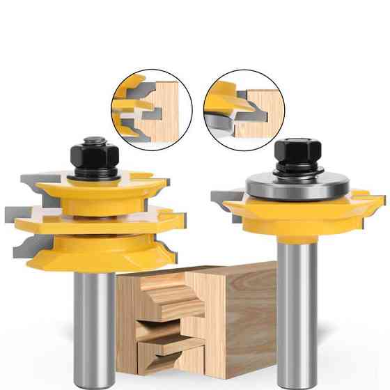 Набор фрез для ручного фрезера, 2 шт. Киев