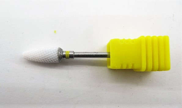 Насадка-фрез керамічна кукурудза, жовта дрібна зернистість Київ - фото 3