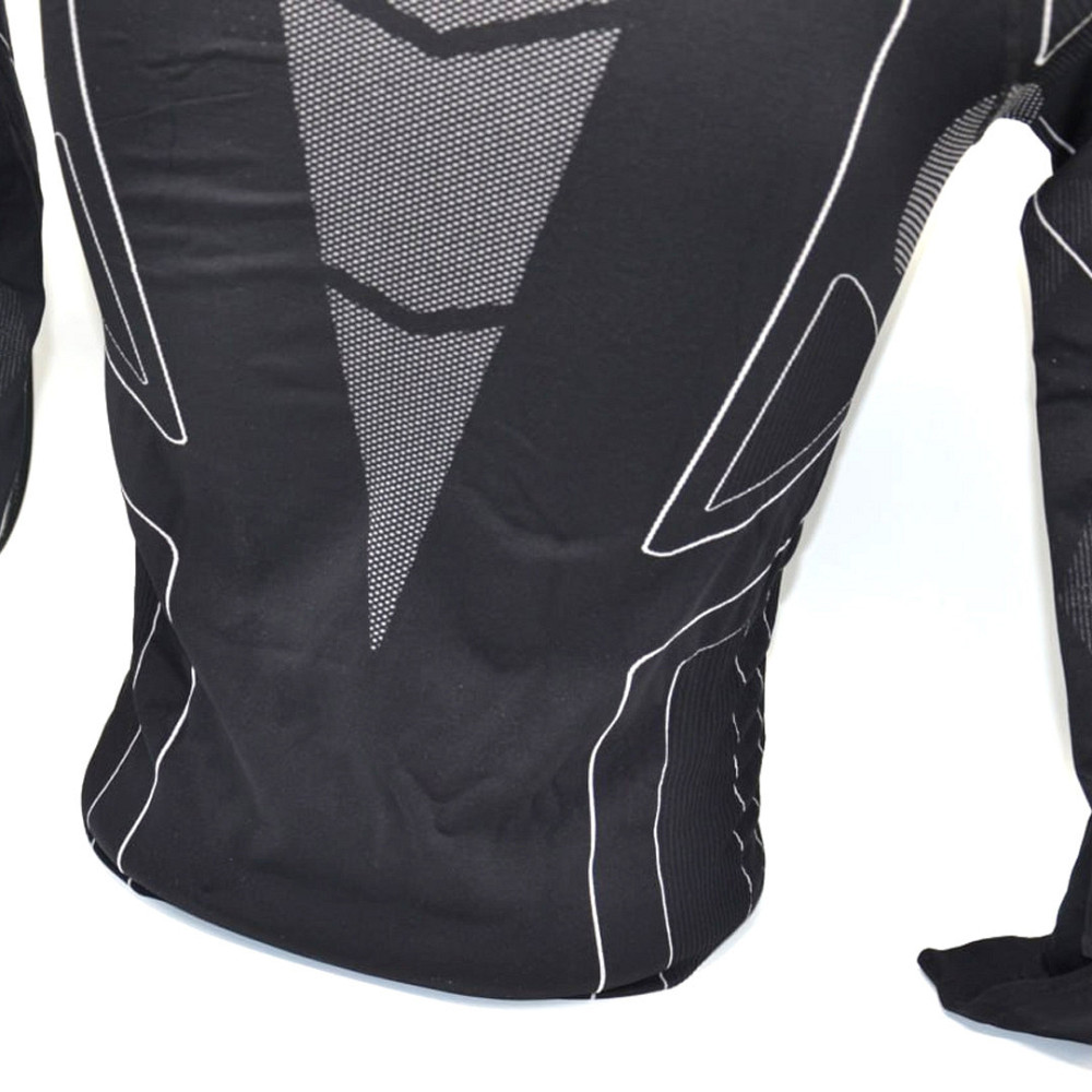 Термокофта (лонгслів) X TECH Maglia Race 3 Munica Lunga  giroc Nero L/XL Чорна Луцк - изображение 9