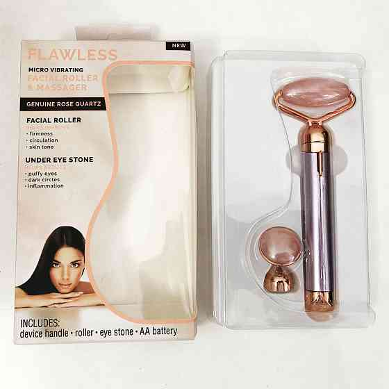 Массажер ролик электрический для лица Facial Roller Massager. EM-836 Цвет: бежевый Киев