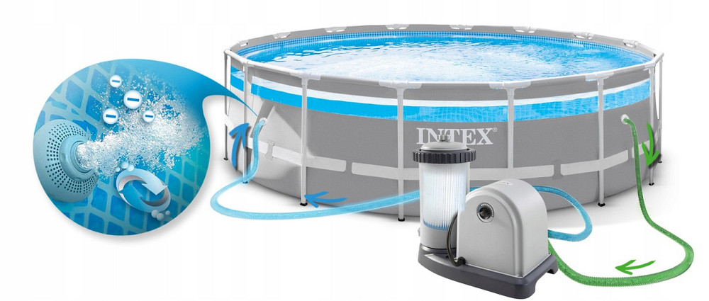 Басейн каркасний 20в1 Intex 26730, 488 x 122 см Київ - фото 10