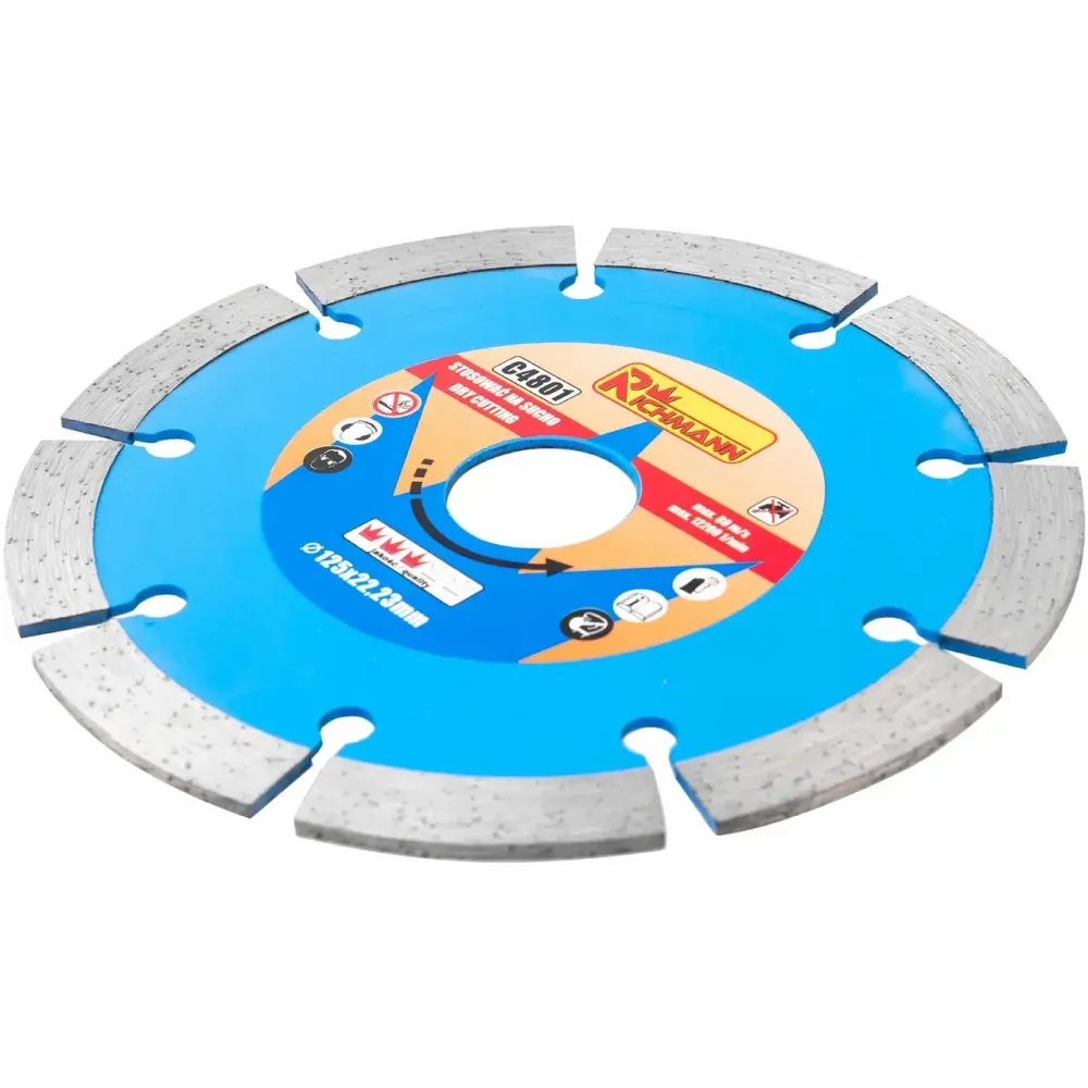 Диск алмазний сегментний 125 мм RICHMANN сегмент 10 мм (C4801) Коломыя - изображение 2