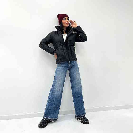 Демісезонна куртка з синтепоном "Lake" оптом | Батал | Розпродаж моделі Київ