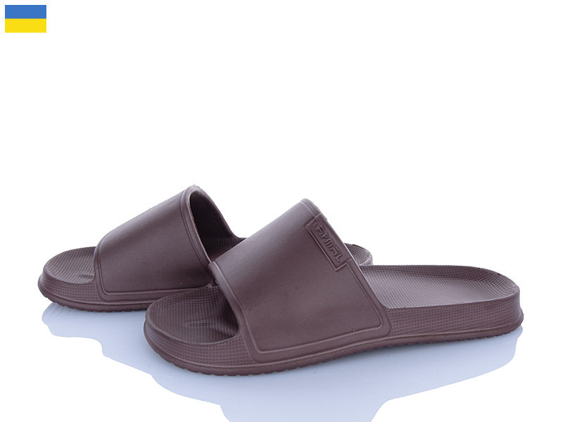 Женские шлепанцы ТМ пенка ЭВА коричневый 40 Одесса - изображение 3