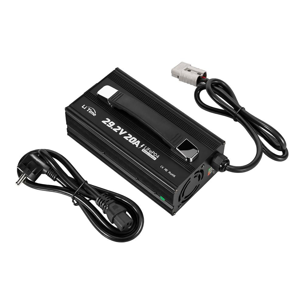 Зарядний пристрій для акумуляторних батарей LiFePO4 29.2V/20A LiTime L24V20A-BCHA-X (44-00539) Киев - изображение 10