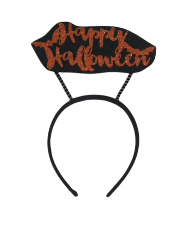 Обруч на Хелловін з написом Happy Halloween Київ