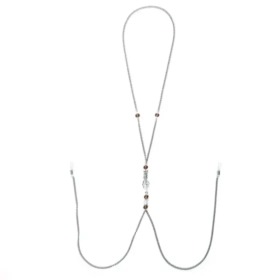 Прикраса для сосків Art of Sex - Nipple Clamps Arrow, колір гранатовий Львів