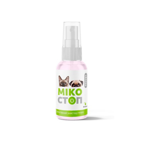 Спрей ProVET «Микостоп» для кошек и собак наружного применения 30 мл (противогрибковый препарат) Винница - изображение 4
