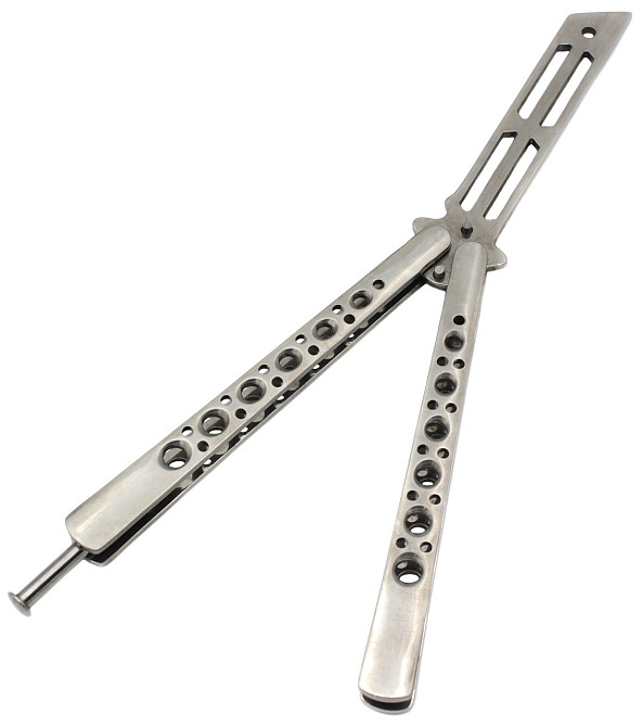 Нож бабочка Тренировочная Metalic AK7 Днепр - изображение 2