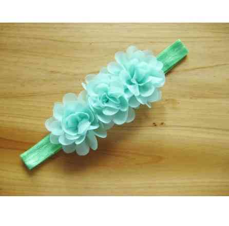 Детская повязка на голову 38-54 см ментоловый Киев