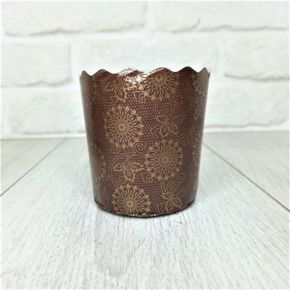 Паперова форма для пасок 100–150 г, d70×h85 мм, Італійські, упаковка 50 шт, для випічки великодніх пасок Харків - фото 8