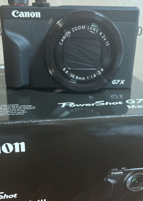 Фотокамера Цифровая Canon Power Shot G7 X Mark III . Киев - изображение 2