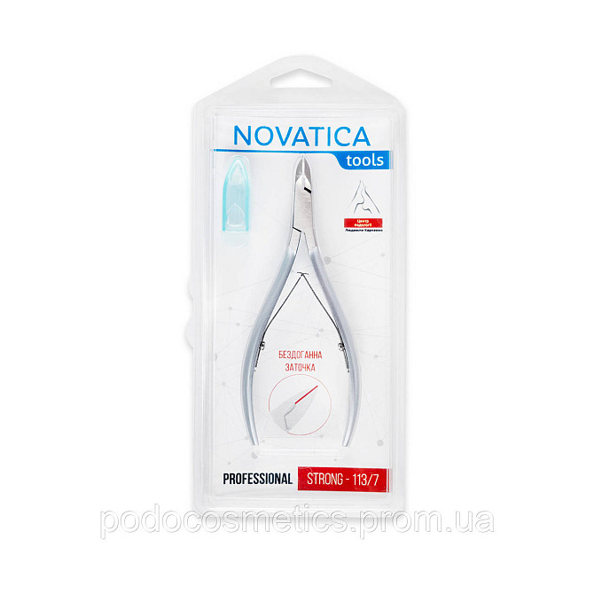 Кусачки (нашкірниці) для кутикули NOVATICA STRONG Одеса - фото 3
